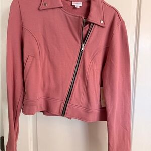 LuLaRoe Pink Bomber Jacket